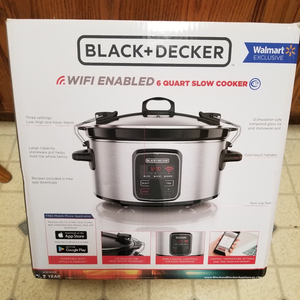 Black + Decker slow cooker